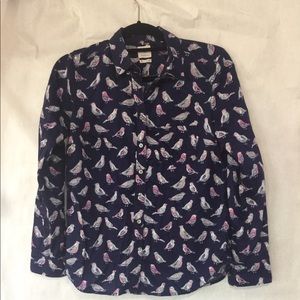 Navy cotton shirt from GAP